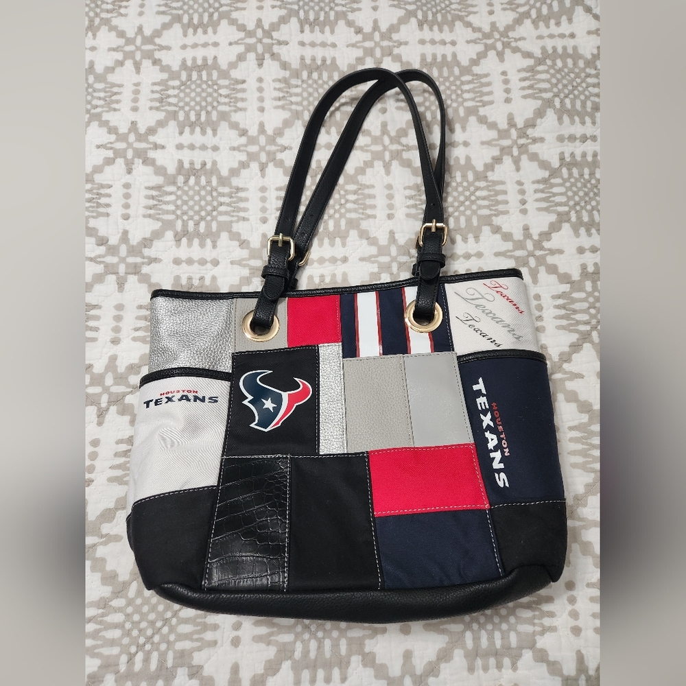 Texans For The Love Of The Game Tote Bag With Team Logos